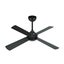 Vevare 52'' Ceiling Fan AC Motor With Light Remote Control Fans 4 Blades Black Carousel 7