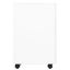 vidaXL Mobile File Cabinet White 39x45x67 cm Steel Carousel 3