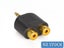 3.5mm Male to 2 RCA Female Audio Adapter Carousel 1