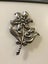 Sterling Silver VINTAGE Flower Brooch Carousel 6