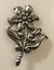 Sterling Silver VINTAGE Flower Brooch Carousel 3