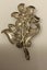 Sterling Silver VINTAGE Flower Brooch Carousel 7