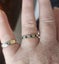 Emerald and diamond ring vintage Carousel 9