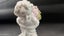 1879 Antique China Boy Holding Flower Pot Figurine - Lot W180 Carousel 7