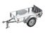 Fms FCX18 1/12 and 1/18 UTILITY TRAILER B SLIVER C3307 Carousel 1