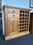 Solid Rimu Wine Rack Sideboard / Cabinet By Ken Wills Furniture Timaru Carousel 2