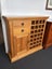 Solid Rimu Wine Rack Sideboard / Cabinet By Ken Wills Furniture Timaru Carousel 3