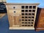 Solid Rimu Wine Rack Sideboard / Cabinet By Ken Wills Furniture Timaru Carousel 7