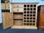 Solid Rimu Wine Rack Sideboard / Cabinet By Ken Wills Furniture Timaru Carousel 8
