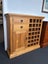 Solid Rimu Wine Rack Sideboard / Cabinet By Ken Wills Furniture Timaru Carousel 17