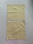 2 X VINTAGE YELLOW/BEIGE NAPKINS Carousel 1