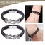 2 Styles To My Son Love You Forever Leather Braided Bracelet Wristband+Gift Card Carousel 13