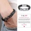 2 Styles To My Son Love You Forever Leather Braided Bracelet Wristband+Gift Card Carousel 18