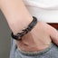 2 Styles To My Son Love You Forever Leather Braided Bracelet Wristband+Gift Card Carousel 19