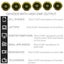 6x Anti Radiation Protection Sticker EMF Protector Quantum Shield Gold/Siver Carousel 2
