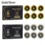 6x Anti Radiation Protection Sticker EMF Protector Quantum Shield Gold/Siver Carousel 3