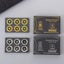 6x Anti Radiation Protection Sticker EMF Protector Quantum Shield Gold/Siver Carousel 4