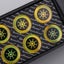6x Anti Radiation Protection Sticker EMF Protector Quantum Shield Gold/Siver Carousel 13