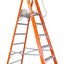 Fibreglass Platform Ladder 2.23M Carousel 5