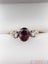 Three Stone 1.00ct Garnet and 0.25ct TDW Diamond Ring in 18ct Yellow Gold $6,300 Carousel 2