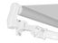 Manual Retractable Awning 3 x 2.5m - Light Grey Carousel 4