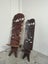 Pair of Hand-Carved Makonde Palaver Chairs Carousel 1