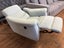 LA-Z-BOY Power Recliner in Fabric-Mineral Blue Carousel 9