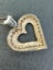 Gorgeous 10ct gold and diamond heart pendant Carousel 4