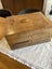 Vintage Victorian Walnut Inlaid Jewellery Box Carousel 3