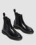 Dr. Martens Flora Chelsea Boot - Black Polished Smooth Carousel 1