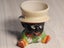 RARE BLACK MAN .. BLACK BOY EGG CUP FROM 1930'S ? .. BLACK MINSTREL SHOW Carousel 5