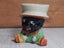RARE BLACK MAN .. BLACK BOY EGG CUP FROM 1930'S ? .. BLACK MINSTREL SHOW Carousel 8