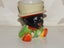 RARE BLACK MAN .. BLACK BOY EGG CUP FROM 1930'S ? .. BLACK MINSTREL SHOW Carousel 13