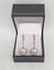 Stunning 10mm Tahitian pearl dangle earrings Carousel 1