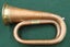 WW1 era Brass & Copper MILITARY BUGLE Marked with LONDON MAKER & Son WORKS GREAT Carousel 3