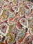 A pair of stunning bright PAISLEY linen curtains Carousel 3