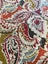 A pair of stunning bright PAISLEY linen curtains Carousel 6