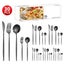 30 Piece Stainless Steel Cutlery Set For Dining Banquets Carousel 1