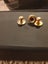 3x.375 9ct gold ?J.S in shield. 1.65 gram Carousel 1