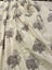 A single modern large lined curtain - embroidered trees, as new Carousel 6