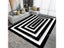 Black Gold Marble 3D Printed Large Area Rugs For Living Bedroom Carousel 6
