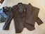 Laidlaw and Leeds black tailored suit Carousel 1