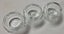 +++ FRENCH (3) GLASS TEALIGHT /CANDLE HOLDERS Carousel 10