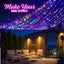 Connectable Backdrop Lights - 3m x 3m - 300 LED - 8 Mode - Solar Or Mains Power Carousel 5