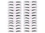 Eyebrow Shapes Eyeliner Stencil Carousel 1