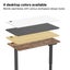 Ergolux Electric Standing Desk 120 x 60cm (Black / Black), ELESTNDSKBA Carousel 10