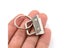 10Pcs 25mm Cotton Tail Key Fob Clip Hardware Keychain Split Ring For Wrist Carousel 3