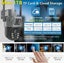 Dual lens 4G Sim card wireless solar security camera Carousel 5