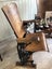 Stunning pair of genuine 1920's theatre chairs Carousel 6