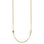 14k Yellow Gold High Polished Cross Rosary 18 inch Necklace Carousel 2